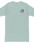 GUSTATORY Originals Postcards From Sunday Heavy Cotton Embroidered T-Shirt