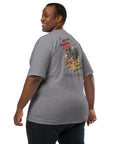 If It's Nice Play It Twice DISCO! Cotton Embroidered Oversized T-Shirt
