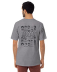 GUSTATORY Originals Because No Good Day... Heavy Cotton Embroidered T-Shirt