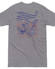 GUSTATORY Originals Postcards From Sunday Heavy Cotton Embroidered T-Shirt