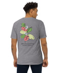 GUSTATORY Originals Coffee Blossom Heavy Cotton Embroidered T-Shirt