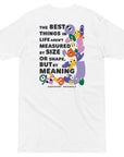 GUSTATORY Originals Shapes & Sizes Heavy Cotton Embroidered T-Shirt
