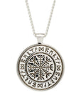 Travel Viking Rune Personalised Silver Necklace