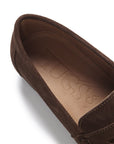 Boat Loafers, brown suede