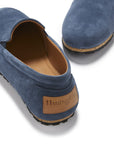 Tyre Sole Espadrilles, denim blue suede