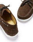 Deck Shoes, brown suede