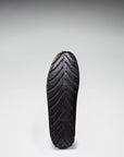 Tyre Sole Laced Driving Loafers, black suede