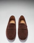 Penny Driving Loafers, brown suede