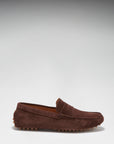 Penny Driving Loafers, brown suede