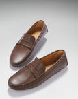 Penny Driving Loafers, brown leather