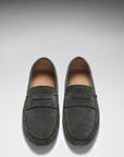 Penny Driving Loafers, racing green suede