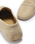 Penny Driving Loafers, taupe suede