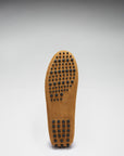 Tasselled Driving Loafers, tobacco suede