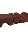 MeowBaby® Bearly Shape Set with 3 Elements - Brown