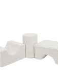 MeowBaby® Bearly Shape Set with 3 Elements - Ecru
