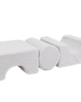 MeowBaby® Bearly Shape Set with 3 Elements - White