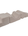 MeowBaby® Bearly Shape Set with 4 Elements - Gray