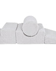 MeowBaby® Bearly Shape Set with 4 Elements - White