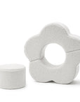 MeowBaby® Foam Flower Shape Set, 3 Elements, Bearly Off White