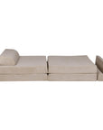 MeowBaby® Large Slimcord Premium Sofa - Lavender