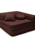 MeowBaby® Modular Children's Chair - 5 Elements, Bearly Dark Brown