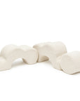 MeowBaby® Foam Flower Shape Set, 3 Elements, Bearly Cream