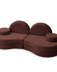 MeowBaby® Modular Sofa Coccolo for Kids – 6 Piece, Bearly Brown