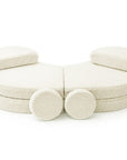 MeowBaby® Modular Sofa Coccolo for Kids – 6 Piece, Bearly Cream