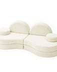 MeowBaby® Modular Sofa Coccolo for Kids – 6 Piece, Bearly Cream