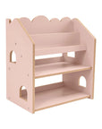 MeowBaby Montessori MDF House Bookcase - Pink