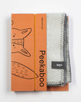 Merino baby blanket - Fox