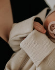 Merino wool baby romper MILO - Beige