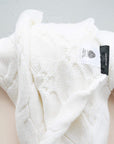 Merino Wool Baby Blanket - Coconut