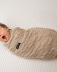Merino Wool Baby Blanket - Coconut