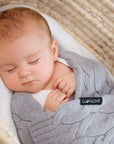 100% Natural Merino Wool Baby Blanket - Soft, Warm & Breathable for All Weather | OEKO-TEX Certified by Lullalove UK at brixbailey.com