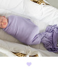 Soft & Breathable Bamboo Swaddle Blanket - Hypoallergenic, Anti-Bacterial & UV Resistant for Baby Comfort by Lullalove UK at brixbailey.com
