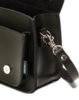 Handmade Leather Micro Satchel - Ivy Green