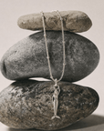 Mini Mermaid Silver Necklace - Zennor