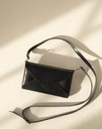 Sleek Mini Model Clutch in Black