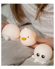 Floating Animal Bath Lamps – Color Changing & Waterproof Set by Rabbit & Friends at brixbailey.com