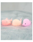 Waterproof Set of 3 Mini Floating Silicone Lamps