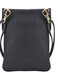 Black Mini Cross Body Leather Bag Brix and Bailey Ethical Brand