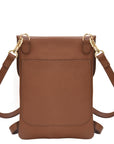 Camel Mini Cross Body Leather Bag Briix Bailey