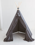 Fairy Kids Play Tent with Tulle in Cognac