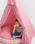 Fairy Kids Play Tent - Magical Tulle Teepee for Imaginative Play | MINICAMP by Minicamp at brixbailey.com