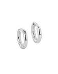 Classy Hoop Earrings in 925 Sterling Silver – Elegant & Versatile by MyaMoon at www.brixbailey.com