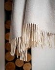 Mira wool throw