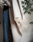 Mira wool throw