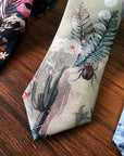 Sage Green Silk Tie, 'Mirage' Men's Luxury Tie in Sage Green