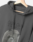 Blue Chow Chow Men's Hoodie – Featuring The Aloof Floof Design!